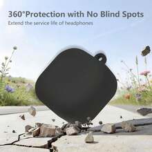 Anti-Fall Earphone Case With Cleaner Kit With Keychain Charging Box Sleeve Shockproof Wear-Resistant For Buds 4/4 Pro - View 10