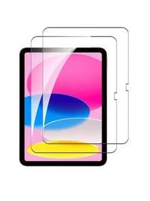 2pcs Tempered Glass Screen Protector - High Definition, High Transparency, Anti-Scratch, Anti-Drop, Full Screen Coverage, Strong Anti-Fingerprint, Sensitive Touch, Compatible With (Air4, 5, 6, 7)/(IPad7, 8, 9)/10th Gen, 11 A16(2025)/ Air 11-Inch(2026)/ 12 11-Inch(2026) - 2PCS-glass - View 12
