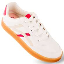 Molekinha Girls' Casual Fashion Sneakers, Original 2582 - Rosa Fucsia - Ver 15