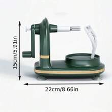 Máy gọt vỏ trái cây đa năng tự động mới, vận hành bằng tay, bạn xứng đáng sở hữu nó! - Nhiều màu - Xem 2