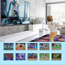 Double 63-Bit Wired Music Games Dance Mat - Multicolor - View 10
