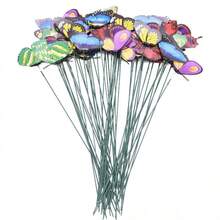 10/25 pezzi Picchetti a forma di farfalla - Brillano al buio, perfetti per decorazioni da giardino e prato, senza bisogno di alimentazione elettrica - Stili multipli - Visualizzare 13