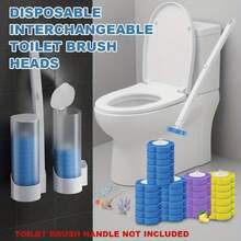 30个一次性马桶刷替换头，可替换清洁刷头，马桶刷替换头，方便使用的马桶刷替换头，日常礼物，清洁必备，节日礼物，返校礼物 - 刷頭 - 查看 4