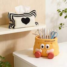 Hộp đựng khăn giấy kiểu Bắc Âu, nhiều chiếc trong một hộp, thích hợp sử dụng trong gia đình và trên xe hơi. Túi đựng khăn giấy bằng vải, túi đựng khăn giấy dệt kim, bộ hộp đựng đồ dùng trên bàn làm việc. - Nhiều màu - Xem 6