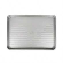 USA Pan Bakeware Extra Large Sheet Pan Warp Resistant Nonstick Baking Pan Made in the USA from Aluminized Steel - Plateado - Ver 1