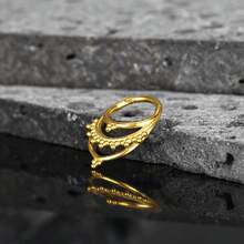 1件简约优雅鼻环不锈钢刺鼻环软骨环耳环鼻中隔环穿孔饰品男女通用新款情人节礼物 - style-2 - 查看 8