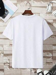 Camisetas con estampado de robot de anime Robloxs, camisetas divertidas, camisetas gráficas, camisetas de cuello redondo de manga corta, ropa de mujer, camisas estilo Harajuku, camisetas, tops de verano - Blanco 1 - Ver 4