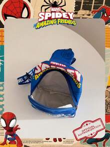 Marvel Multi-Pocket Men's Shoulder Bag, Business Casual Messenger Bag, Tote Bags For University, Hiking Bag - VHF52229-s - View 6