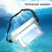 Túi đựng điện thoại chống rối, chống nước, bằng PVC, túi chống nước mùa hè ngoài trời, túi đeo hông chống nước bằng PVC, túi bảo vệ điện thoại chống nước, túi đeo chéo, túi chống nước, túi thể thao thiết yếu, thích hợp cho các hoạt động ngoài trời như chèo thuyền, bảo vệ điện thoại trên bãi biển, thích hợp cho chèo thuyền, bơi lội, lặn biển, chèo kayak, bãi biển, hồ bơi, công viên nước, túi thể thao, ví đựng điện thoại, thích hợp cho kỳ nghỉ, du lịch và giải trí, quà tặng mùa xuân, tiệc tùng. - Nhiều màu - Xem 9