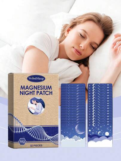 32 miếng dán ngủ, được thiết kế để chăm sóc giấc ngủ mùa hè. Hương hoa oải hương. Thích hợp làm quà tặng Ngày của Mẹ, Lễ tốt nghiệp, Sinh nhật. Công thức dịu nhẹ cho việc chăm sóc da ban đêm, giúp bạn ngủ ngon giấc. Khả năng thích ứng tự nhiên, thiết kế nhỏ gọn, miếng dán dưỡng da.