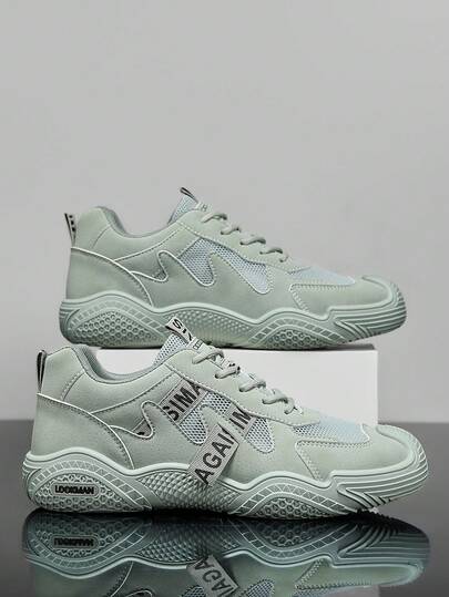 Nuovi arrivi scarpe da ginnastica casual versatili e originali da uomo con suola spessa antiscivolo, scarpe sportive casual di moda