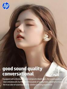 HP H10J In-Ear Bluetooth Earbuds, Stable Connection, 30H Playtime, IPX4 Waterproof & Sweatproof, Ideal For Gaming & Music - View 4