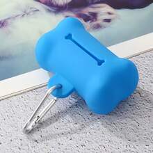 新款宠物粪便袋收纳器，软橡胶骨头形状垃圾袋分配器，适用于狗狗 - 查看 7