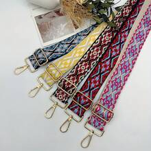 New Arrival 3.8CM Jacquard Woven Adjustable Shoulder Strap, Unisex Shoulder Bag Strap - Multicolor - View 2