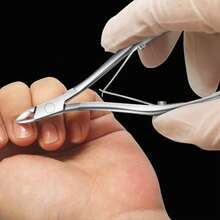 BAISIBANG High Quality Cuticle Trimmer Cuticle Nippers Stainless Steel Hangnail Remover Extremely Sharp Cutter Pedicure Manicure Toolchrome Plating Handle High Quality - Grey - View 4