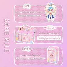 Samuel 甜蜜梦境系列盲盒手办 1 件装，可爱 ABS 材质瞌睡动物造型娃娃包挂件，360° 旋转眼睛，6 款常规款 + 1 款隐藏款（4% 概率），女孩复活节生日收藏礼物，（盲盒，神秘盲袋） - A cute doll figurine - 查看 4