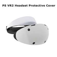 1pc PS VR2 Headset Full Cover Protective Case, Skin-Friendly Soft Silicone, Dust-Proof, Sweat-Proof, Scratch-Resistant, PS VR2 Console Accessory - View 6