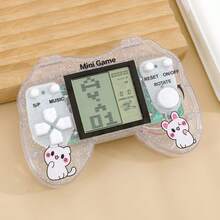 Retro Gamepad Design, Multi-Color Options, Pressure Relief Toy, Requires 2 AAA Batteries (Not Included), Built-In 26 Classic Games Including Memory Challenge, Shooting Games, Etc. Classic Retro Puzzle Electronic Game Machine, Pocket-Sized Portable For Anytime Play, Ideal Gift For Children & Teenagers, Suitable For Halloween, Thanksgiving, Christmas And Birthday - Multicolor - View 11