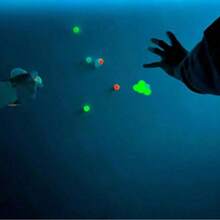 1/2/4/6个装夜光天花板球、发光球、粘性墙球、散装粘性发光球 - 彩色 - 查看 3