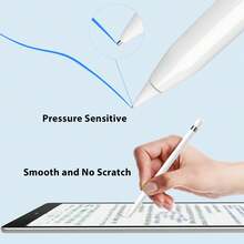 Apple Pencil Pro 替换笔尖，兼容 Apple 第二代/第一代 USB-C 和 Crayon 数位笔，精准操控，静音耐用，笔尖附带笔尖保护盖。 - 彩色 - 查看 9