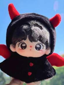 10cm Demon Cape Style Jacket, Sold Separately Without Doll - Black - View 5