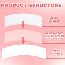 100pcs Double Sided Wig Tape Waterproof Lace Front Tape For Wigs Adhesive Tape Strong Hold Clear Wig Tape For Lace Wigs Toupee Hairpiece, Halloween - View 4