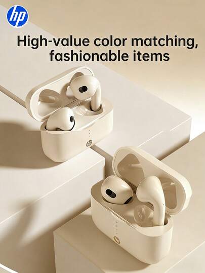  HP Wireless Sports Headphones | 30H Battery, Clear Calls, IPhone & Android Compatible