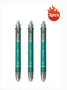 Bộ bút bi đa năng 6 trong 1, gồm 5 bút bi màu và 1 bút chì bấm có tẩy, thích hợp cho trường học, văn phòng, dụng cụ viết. Bút bi đa chức năng 5 trong 1, viết tiện lợi, 5 bút bi màu 0.7mm + bút chì bấm nhựa 0.5mm, 6 trong 1, nhiều màu sắc. - nhiều màu - Xem 18