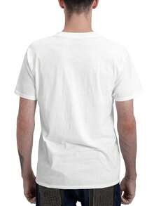 Oshi No Ko Ai Hoshino Anime Adult Unisex Graphic Pattern T-Shirt Classic Short Sleeve For Family Gathering & Daily Shopping Outfits - 白色 - 查看 3