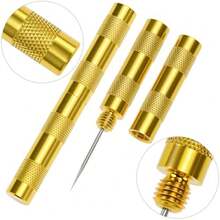 21-Piece Airbrush Nozzle Cap Kit With Needles And Cleaning Tools - Airbrush Needle Replacement Parts For 0.2/0.3/0.5 Mm Sizes - như hình - Xem 3