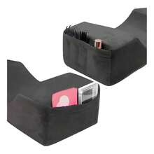 Almohada de terciopelo para el cuello, para extensiones de pestañas y maquillaje. - Negro - Ver 8