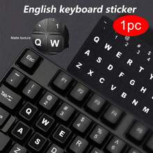 2pcs/1pc English/Arabic PVC Matte Keyboard Stickers, Laptop Computer Stickers, Key Covers, Suitable For Laptops And PCs, PVC Material, Laptop Accessories, Matte Keyboard Stickers For Computer Keyboards, Black Keyboard Stickers, Computer Keyboard Replacement Stickers, Apple Laptop Keyboard Stickers, Keyboard Protector, Computer Accessories - ISO Layout (EU Version) - View 13