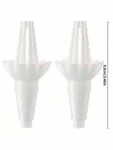 1 Set Universal Bottle Mouth Empty Refill Kit - Reusable Liquid Transfer Adapter With Anti-Spill Funnel, Suitable For Soap, Shampoo, Conditioner, Lotion And Bathroom Use - Multicolor - View 12