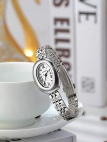 1 件女士简约时尚休闲石英表，适合作为礼物或日常佩戴 - 均碼 - 查看 5