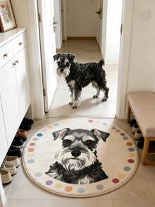 1pc Custom Rug,Personalized Dog Or Cat Portrait Area Rug,Gift For Pet Lovers,Gift For Him,Gift For Her, Handmade Home Decor Carpet,Perfect For Birthday,Anniversary And Special Occasions - Multicolor - View 3