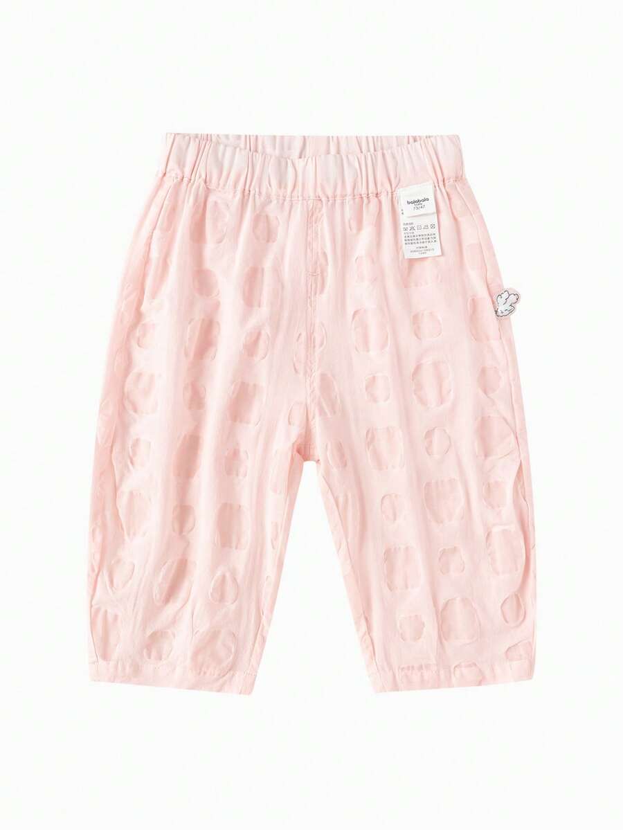 2026新款婴儿夏季防蚊裤，柔软透气轻便可爱 - 花香粉 - 查看 1