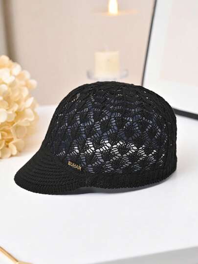 Spring Summer Ice Silk Breathable Lightweight Women Sun Hat, Small Head Circumference Friendly Slim Face, Daily Commute School Shopping Travel Vacation Photo All-Match Sun Protection Hat