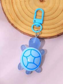 1pc/3PCS Cute Resin Big & Small Turtle Keychain, Cartoon Animal Backpack Pendant, Mobile Phone Charm - Multicolor - View 16