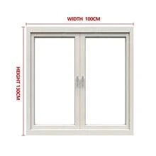 Màn chống muỗi mùa hè mới, thiết kế khóa kéo đôi màu trắng, màn cửa sổ tự dính cho phòng ngủ, ban công, dễ dàng lắp đặt. - trắng - Xem 46