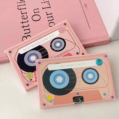 1/2张录音贺卡，录音卡，礼物，惊喜录音带，适合派对、生日、婚礼、母亲节、父亲节等场合的创意礼物