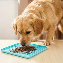 TPE Slow Feeder Mat For Dogs, Pet Licking Pad, Dog Food Bowl Mat - View 1