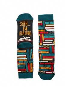 1 Pair Unisex Novelty Socks, Business Socks For Men - Multicolor - View 5