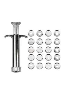 1 Set Clay Stainless Steel Extrusion Tools, Multi-Shape Extrusion Soft Pottery Clay Extruder Handmade Creative DIY Modeling Tools - Multicolor - View 11