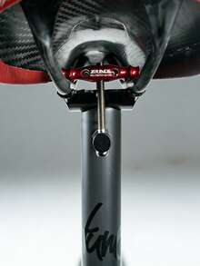 ZRACE 超轻 T2 座杆支架，Passion 座杆支架部件，超轻 7075AL 铝合金，一对仅重 10 克 - 黑色 - 查看 5