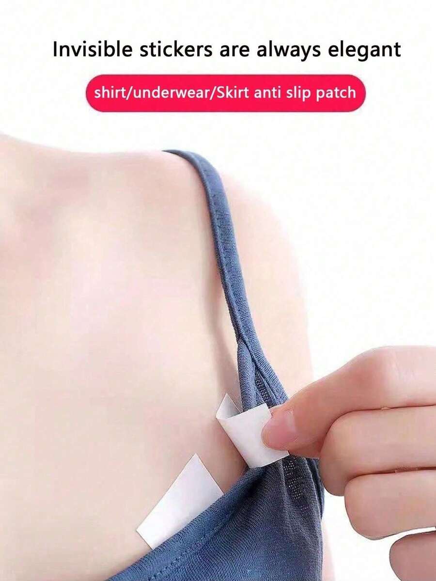 36片双面时尚胶带，女士透明双面胶带，无痕隐形丰胸胶带，强力服装胶水，服装防掉落配件，固定贴纸，防止走光，保护皮肤/身体护理工具/节日必备/露营/旅行必备/婚礼/圣诞礼物/万圣节礼物