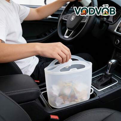 Car Trash Bag, Garden Trash Bag, Large Capacity Leak-Proof Reusable Seat Back Storage Box, Tidy And Space-Saving