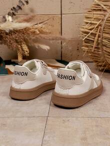 Kids Fashion Casual Sports Sneakers For Boys And Girls - Beige - View 2