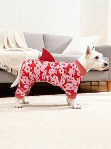 3D Shark Fin Design, Super Cute! Shark Print Pet , Soft & Comfortable, Suitable For Small-Medium Dogs, Prevents Shedding - Multicolor - View 6
