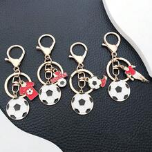 1pc/4pcs Mini Football Keychain, Sports Lover Backpack Pendant - Football Player Keychain - View 6
