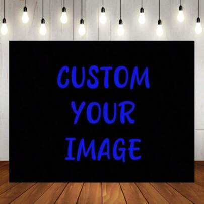 1pc Custom Background Can Be Customised With Logo Cartoon Portrait Birthday Background Multifunctional Party Banner Decoration Outdoor Bedroom Patio Garage Birthday Wedding Etc Personalised Background Decoration Banner Vinyl